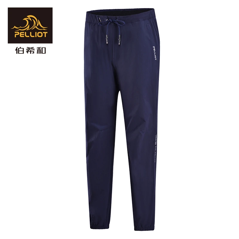 Обтягивающие спортивные штаны для мужчин впитывающие пот с карманами на молнии бега тренировок