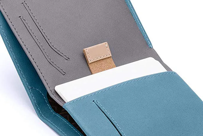 Slim Genuin Leather Wallet With Coin pocket RFID Blocking Card Holder