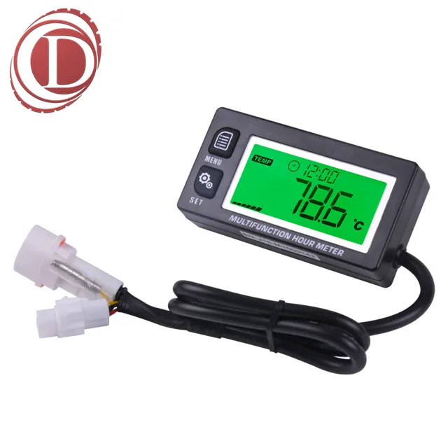 Engine RPM Meter Tach Meter for motorcycles scooters Snowmobile Marine ATV