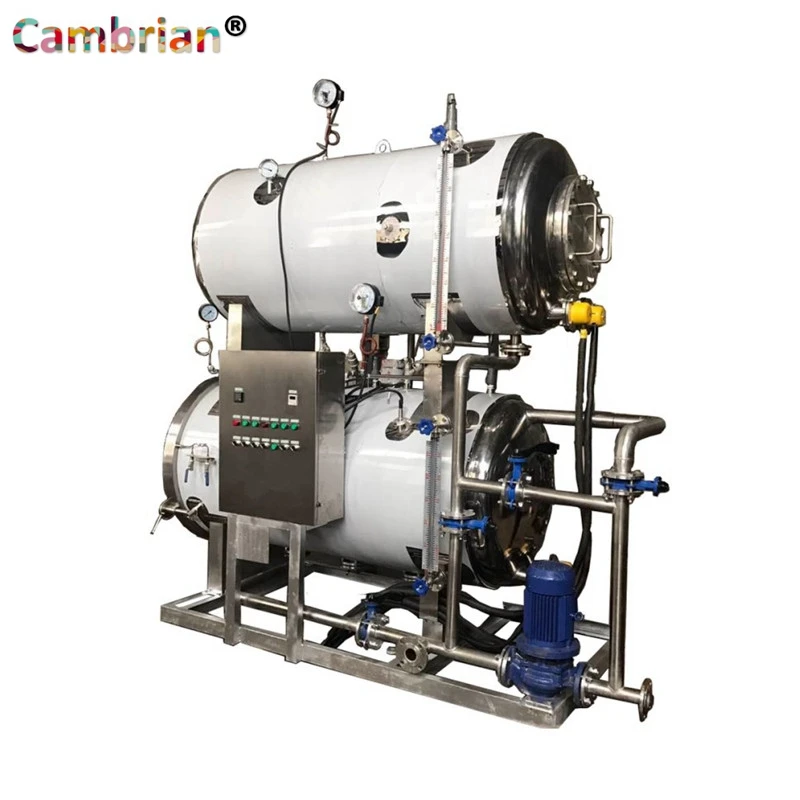 High pressure Automatic Water Spray Industrial laboratory retort