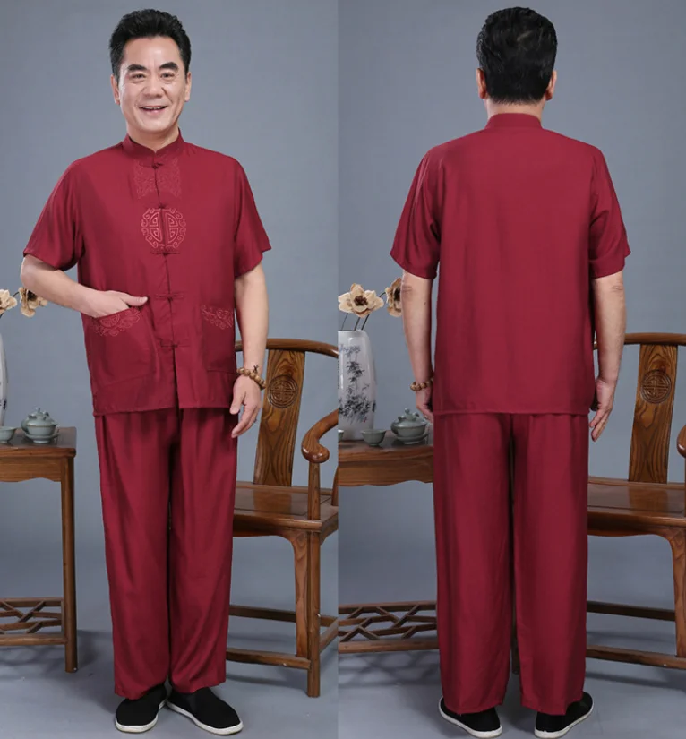 Популярные Новые товары, традиционная китайская одежда из льна и хлопка, удобные костюмы Тан, комплекты одежды для мужчин лучшего качества
