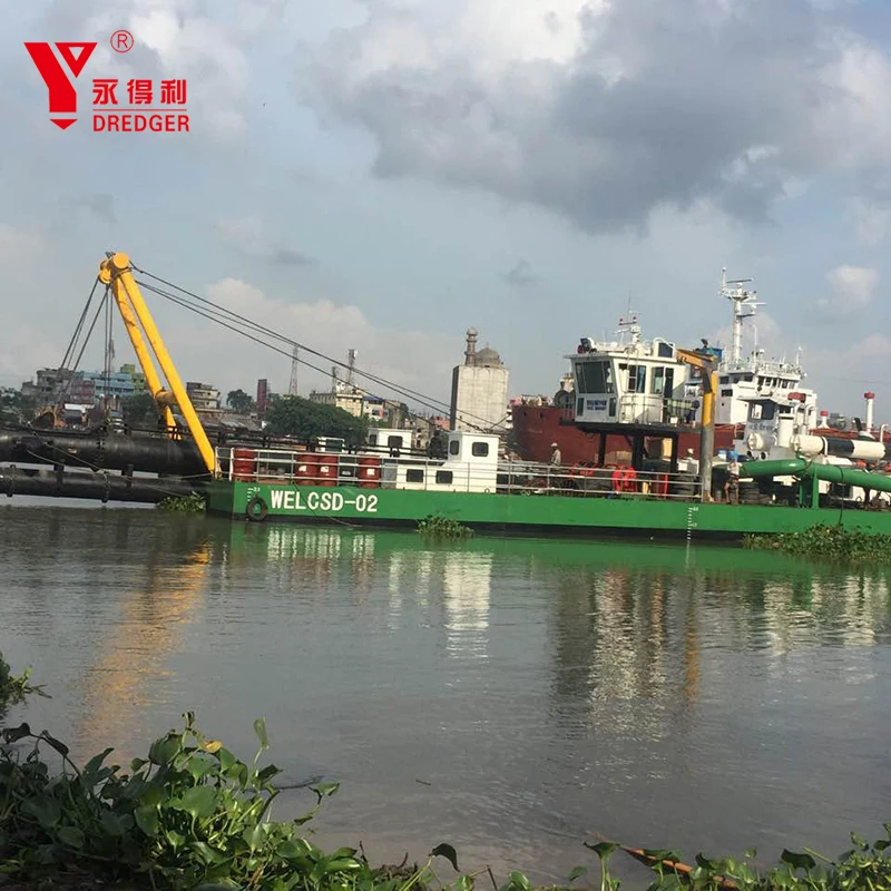 Price of  cutter suction sand dredging machine/dredger
