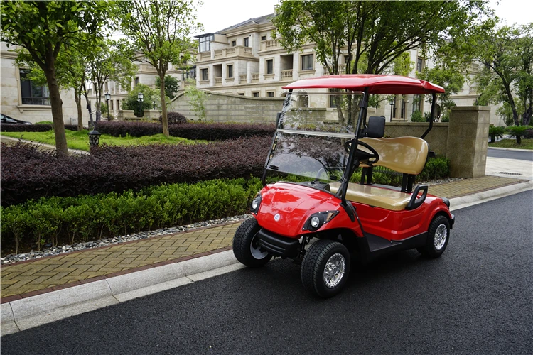 Ezgo Electric Golf Cart 4 Seats New Vintage Ce Customized 48V Standard Good Price Club Car Golf Cart Dashboard Race Seat 1 - 2