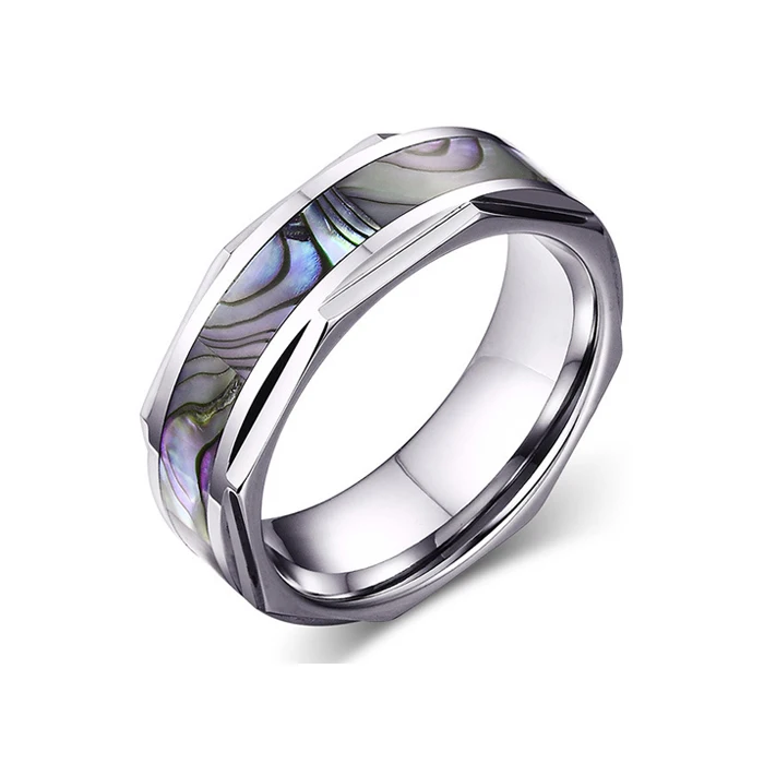 
 OBE Новое поступление 8 мм вольфрамовое кольцо оптом с завода мужские и женские кольца из карбида вольфрама горячие ювелирные изделия  