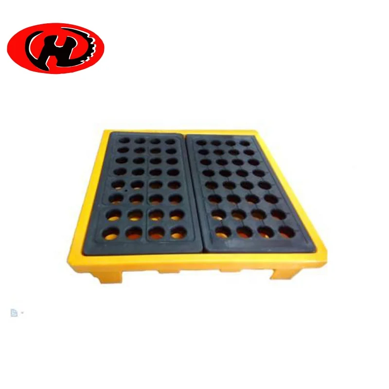 Пластиковый поддон для сдерживания разлива в масляном барабане