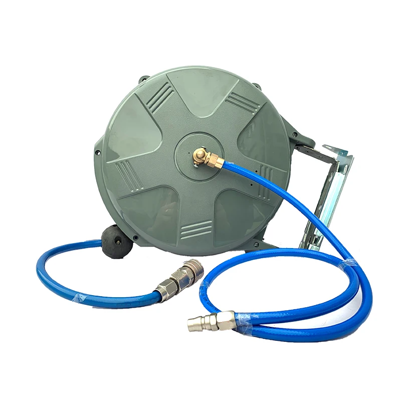 
Automotive plastic hose reel with automatic rewind Pneumatic air hose reel 