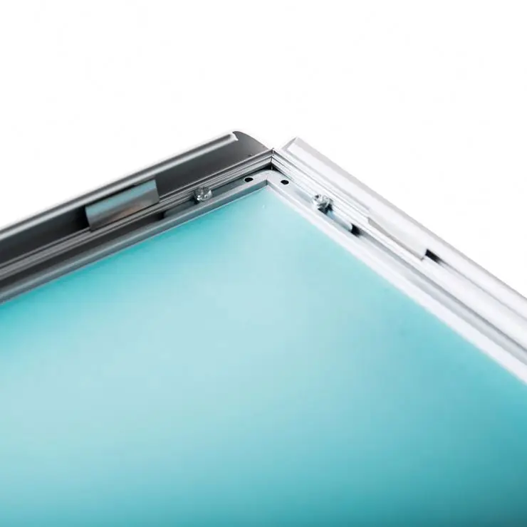 Snap frame mounted on wheels avenue sign a1 outdoor poster holder