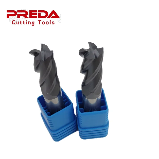 Factory direct Tungsten Carbide Cutting Tools 9/16 square End Mill Inch Sizes with low price