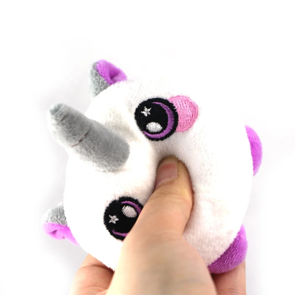 Lovely plush squishy toys 12cm surperise soft squishy stuffed plush custom funny face  plush squishy toy