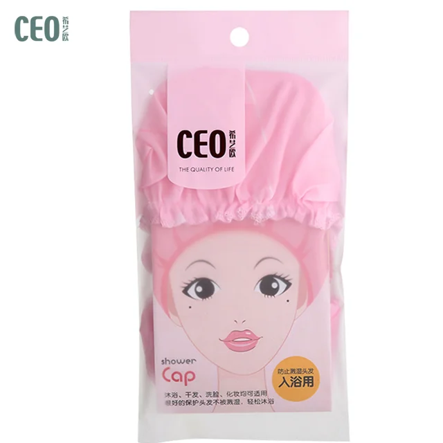 Flower printing Daron ladies shower cap