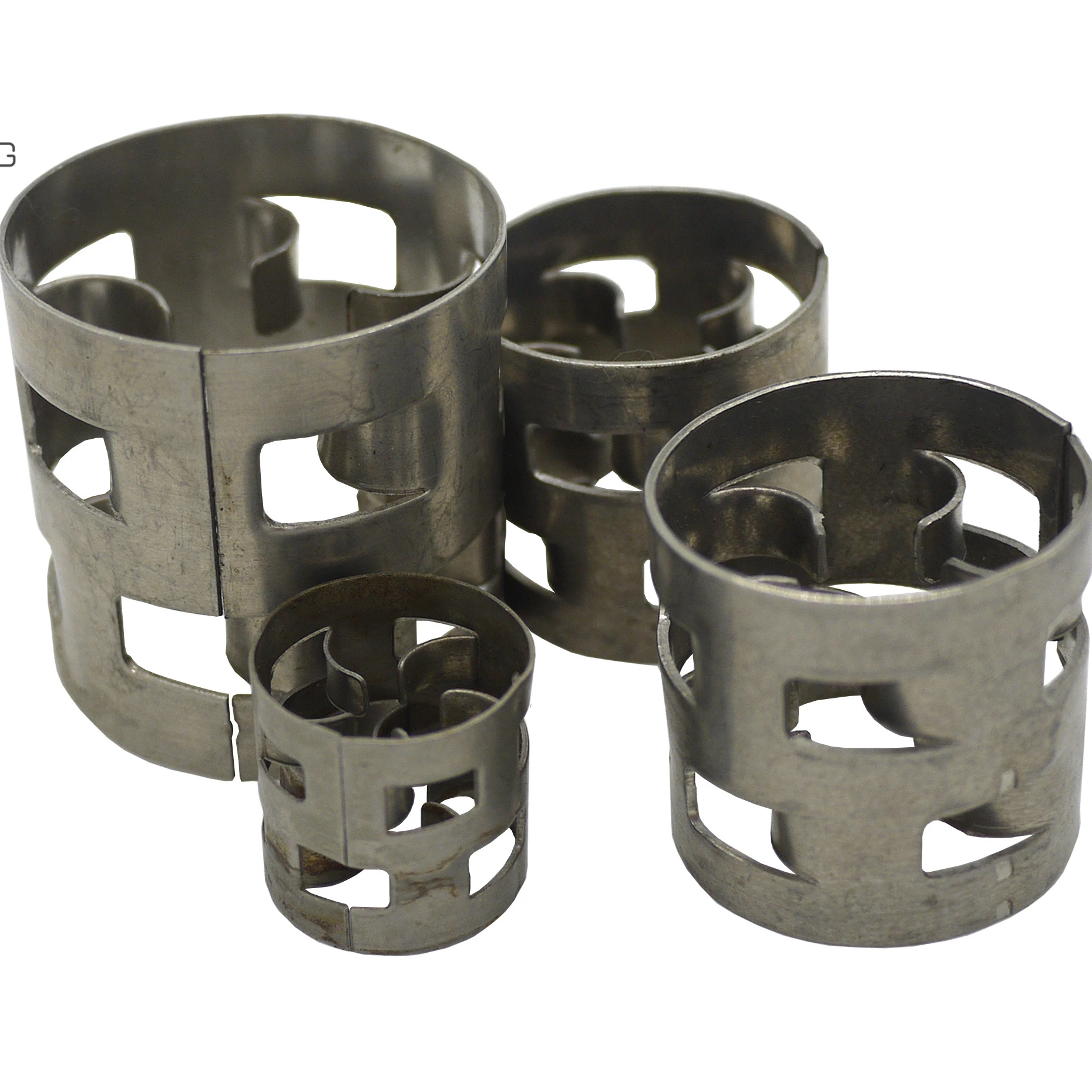 50mm 38mm 25mm metal metallic Random Packing Pall Ring