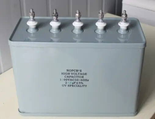 High voltage 2500V 22uf UV capacitor for UV light