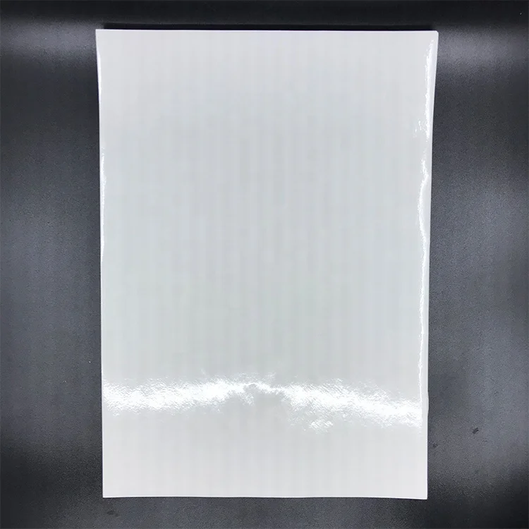 Hot sale Glossy white 80gsm a4 destrutible vinyl stickers paper