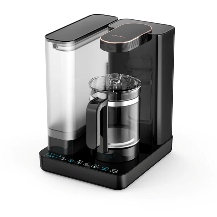 Wholesales Home drinking reverse osmosis water purifiier system 2 filters cartridge Hot water dispenser