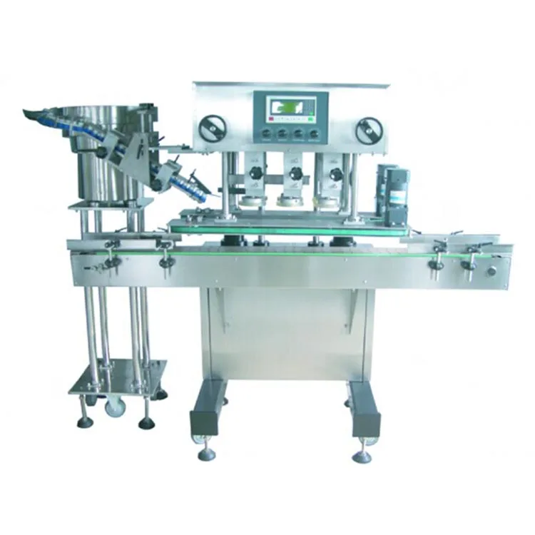 Automatic Cap Feeding Machine for Capper, Bottle cap machine, Cap Lifting Feeder