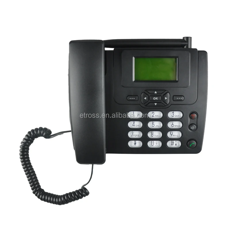 
ETS-3125i gsm landline phone gsm analog phone with FM 