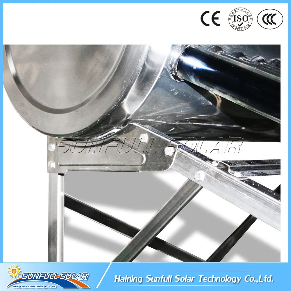 200L Copper coil pre-heating pressurized solar water heater by SUNFULL SOLAR