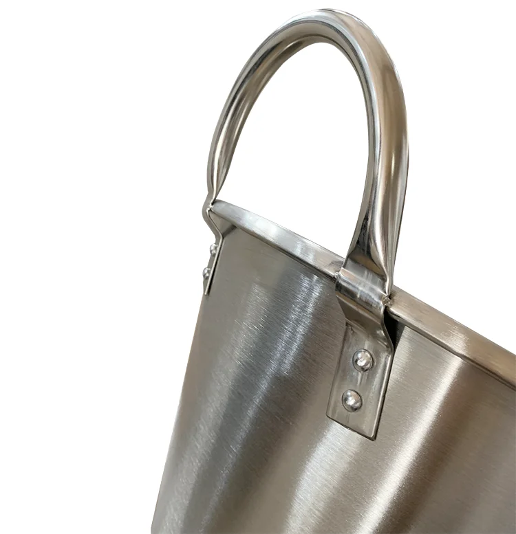 Food Grade Material Multipurpose  High Quality Large Size Stainless Steel Large Cooking Pot Set