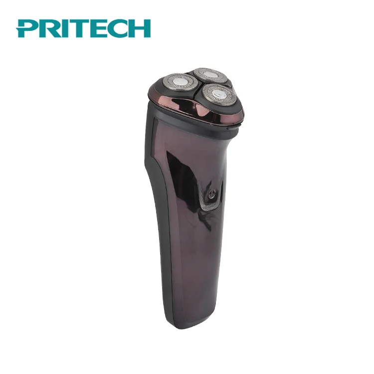  Электробритва PRITECH Мужская компактная с плавающими лезвиями из нержавеющей стали и тройной