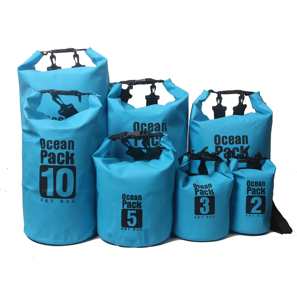 2L 3L 5L 10L 15L 20L 30l Custom Logo Outdoor backpack PVC turpulin wholesale sport waterproof backpacks