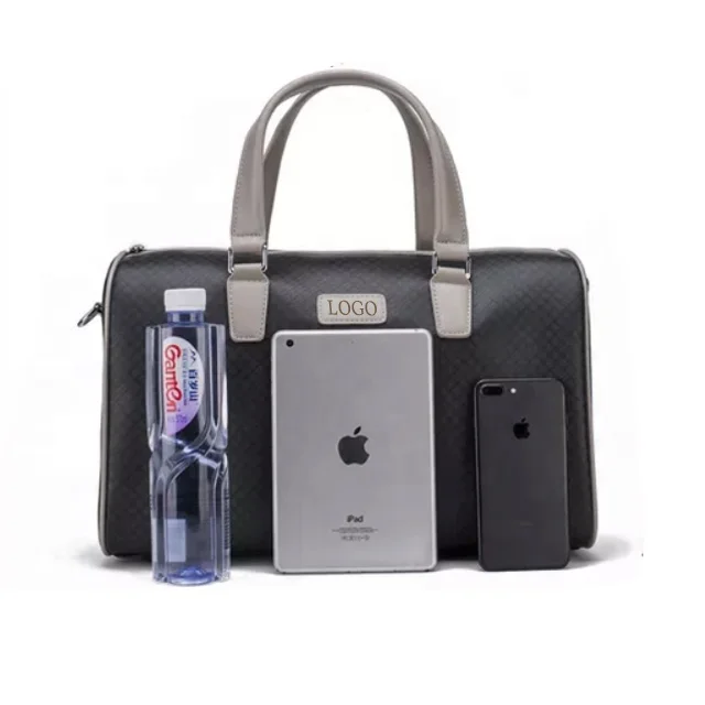 2019 Fashion Custom Men Leather Travel Holdall Duffle Bag