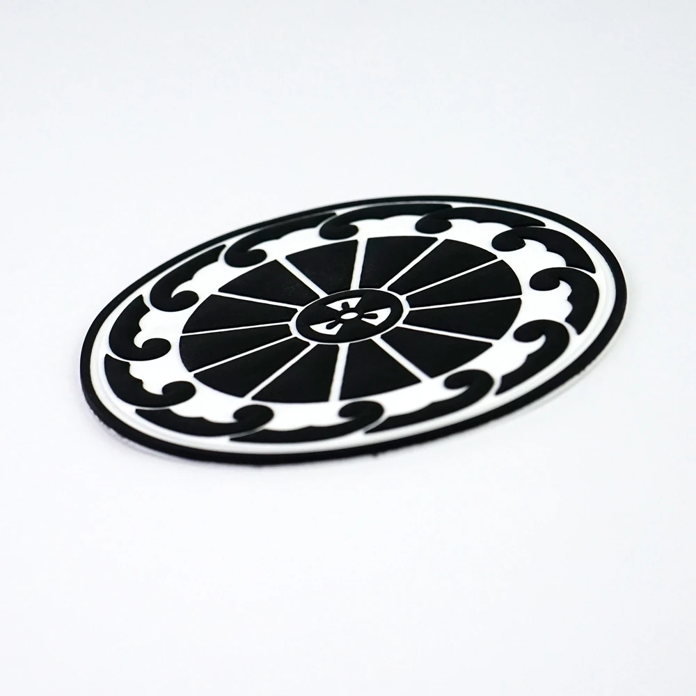 RISHUN Custom LOGO PVC Patch Rubber Patch