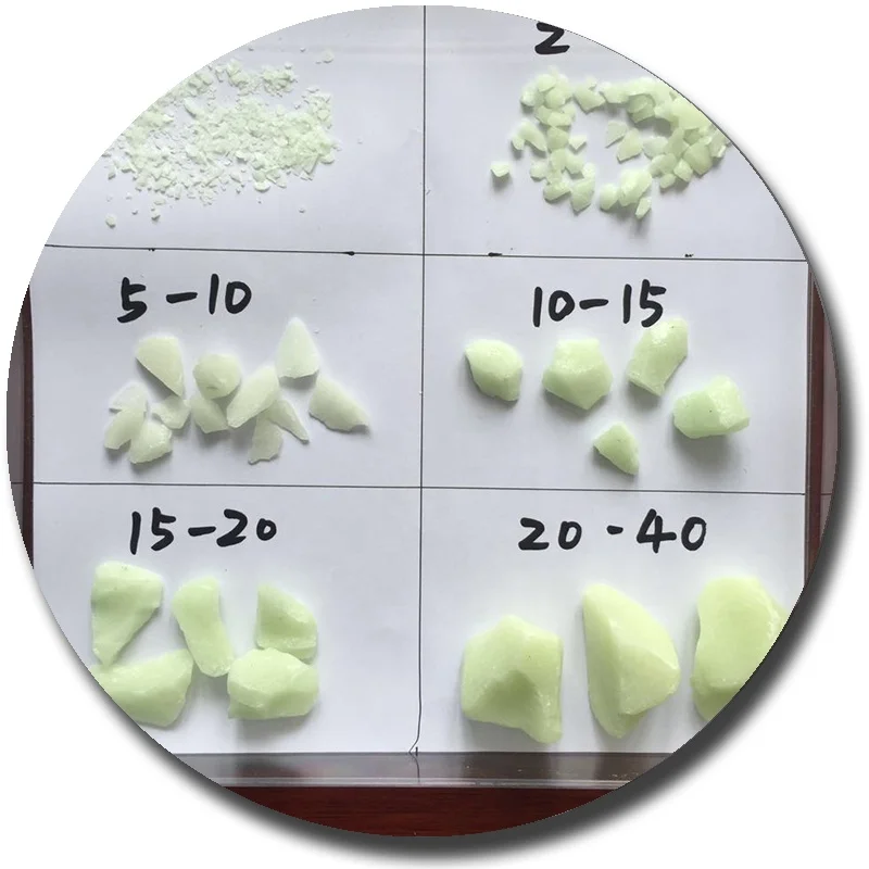 glowing photoluminescent sand