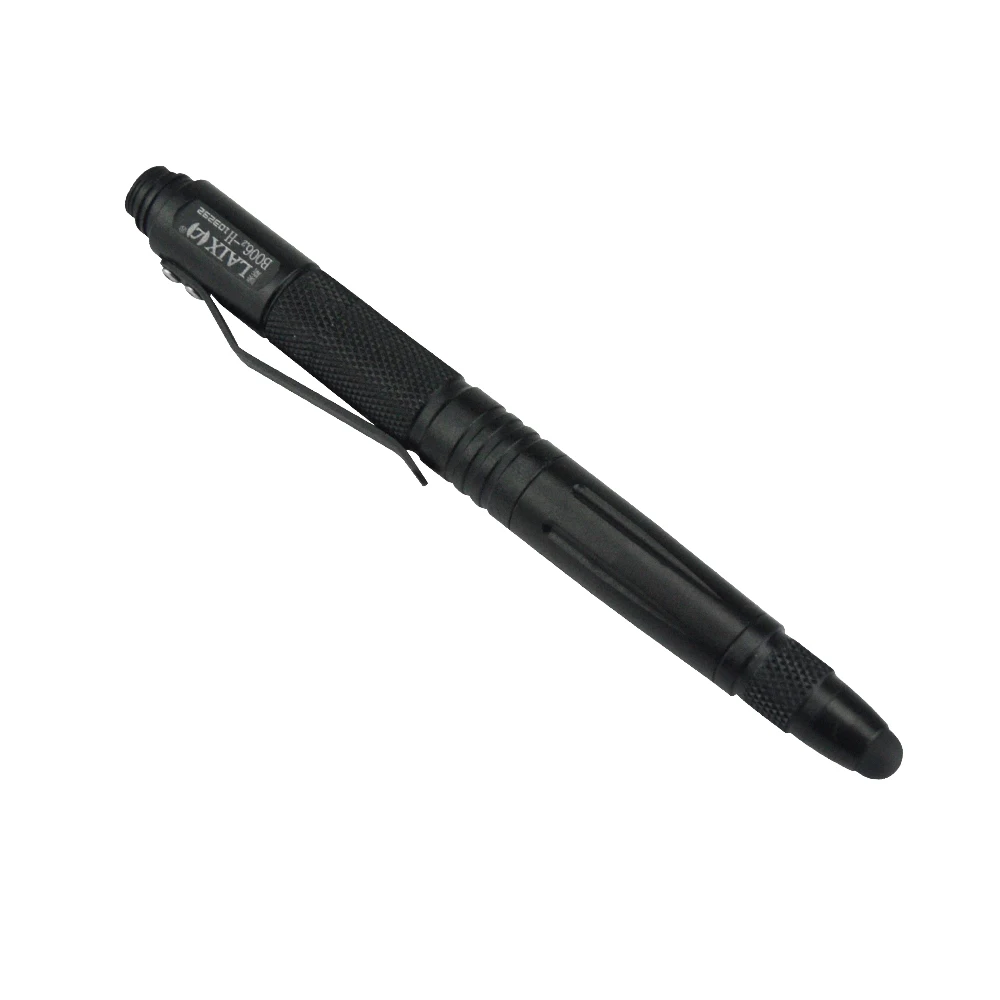 
Outdoors Tactical equipment multi function Aluminum metal head ball point pen Broken windows tool Self Defense Pens with stylus 