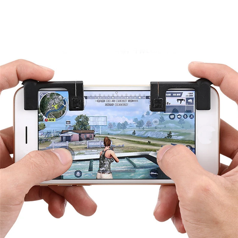 Hot Sale Latest Design 1 Pair Shooting Trigger Button Joystick For Mobile Phone Playing Shooting Games Kits