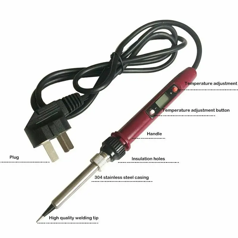 
High Temp Variable 120w Adjustable Electric Temperature Welding Tool electric soldering irons 