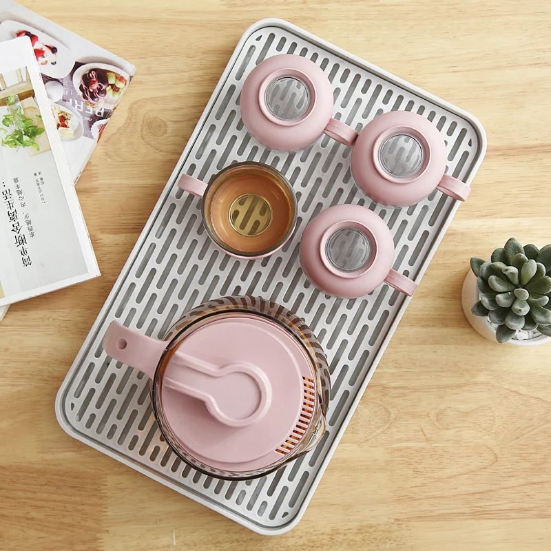 Горячая Распродажа термостойкий кувшин для кофе и сока объемом 1700 мл стеклянный чайник с пластиковой крышкой