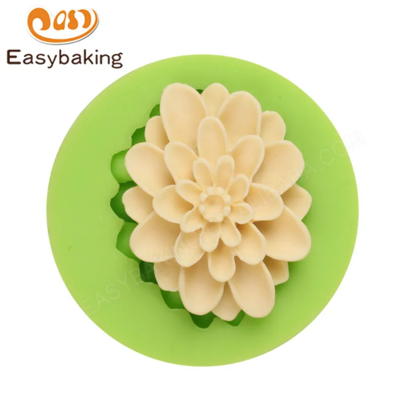 3D flower Silicone Mould Fondant Sugar Craft Molds