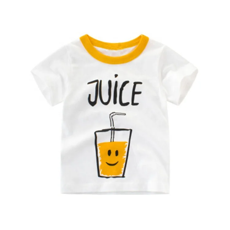 
Summer Kids Boys T Shirt Crown Print Short Sleeve Baby Girls T-shirts Cotton Children T-shirt O-neck Tee Tops 