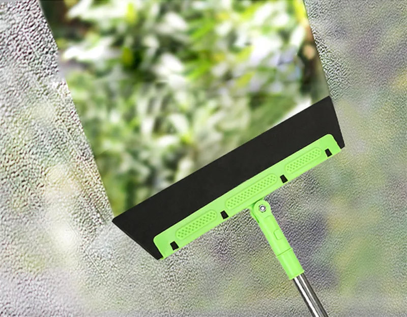 Manual Magic Dust Hair Bathroom Wiper Broom 180-degree Rotating Handle Blade Clean Sweeper Rubber sweep Mop Cleaner KitchenTool