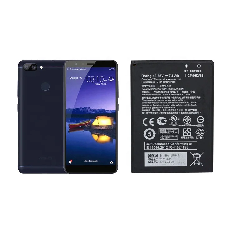 Best seller active replacement B11P1428 2070MAH 3.85V battery for ASUS ZenFone ZB450KL ZB452KG