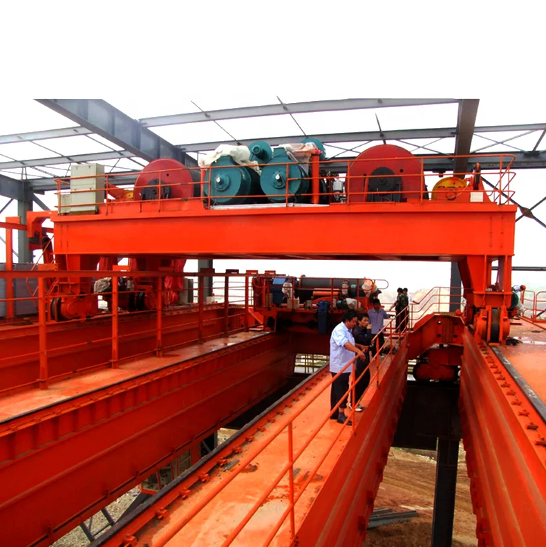 350/75 ton-550/80 ton heavy duty steel ladle overhead crane for steel plant to lift molten metal