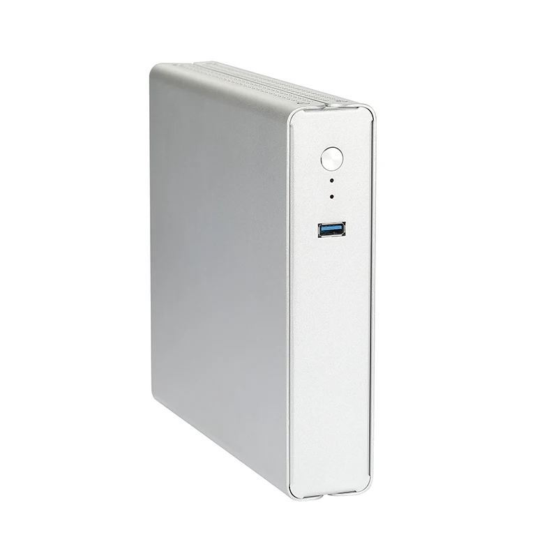 RGeek G48 Aluminum Vents Computer Chassis Case USB 3.0 PC Case HTPC Mini ITX Case