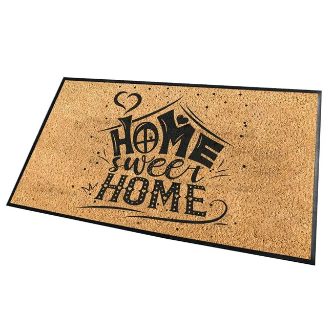 Door Mat Non-slip Floor Mat Rubber Outdoor Indoor Custom Logo Transfer Printing CLASSIC Adults Custom Carpet (square) Oriental