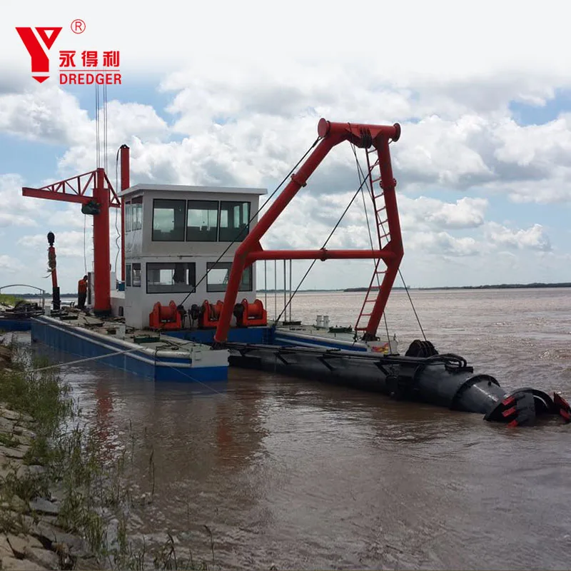 Price of  cutter suction sand dredging machine/dredger