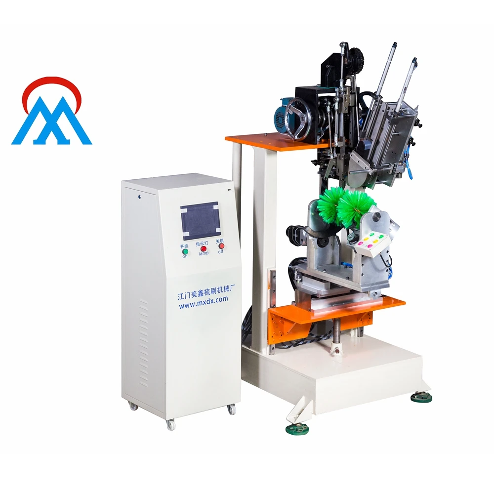 High speed high production 4 axis 1 tufting ceiling brush making machine ball shape brush making machine household brush machine