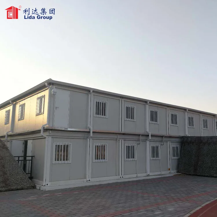 High Quality Pack Shipping Container Two Bedroom Prefab Container House For Sales