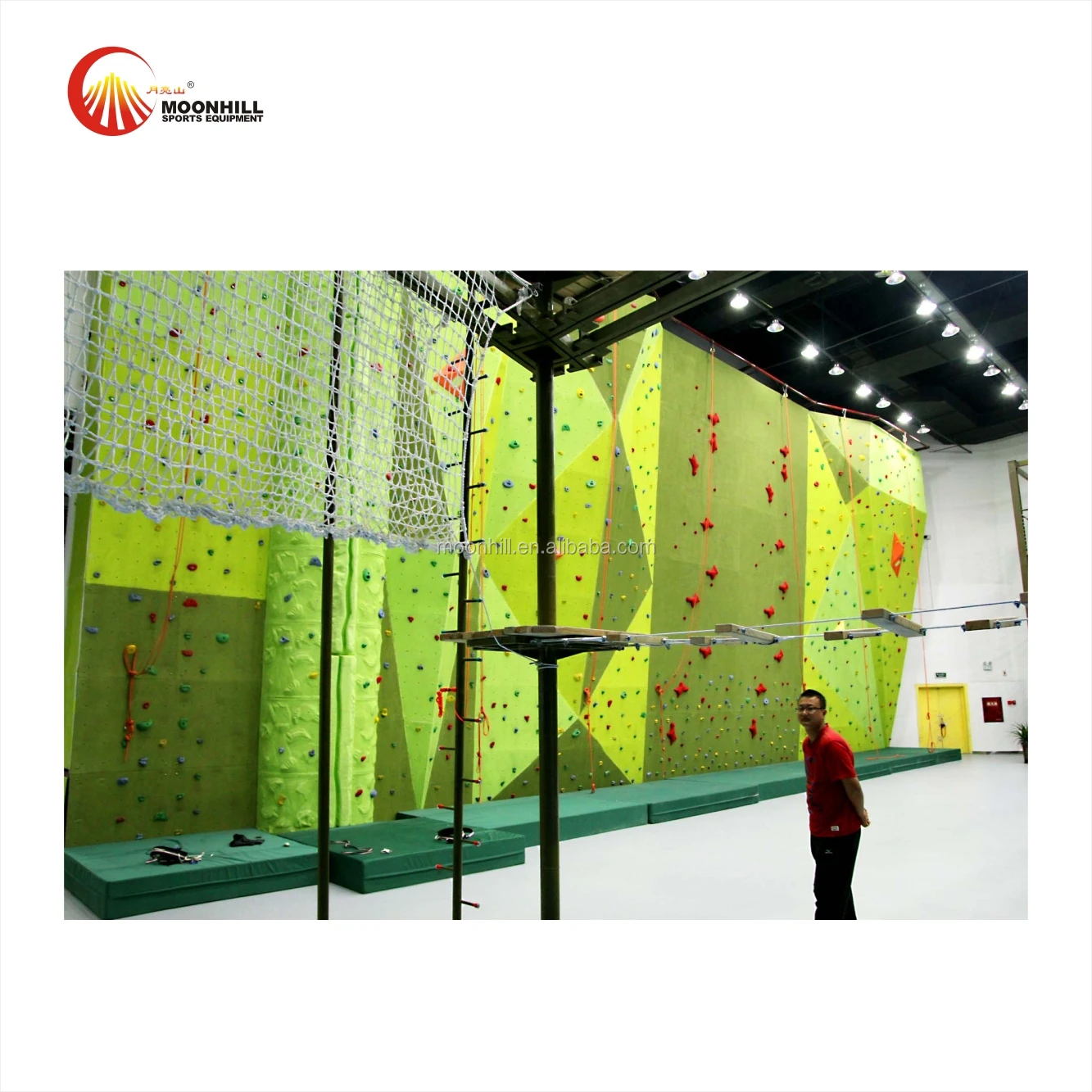 Новинка 2019 года, игровой парк развлечений для помещений, коммерческая уличная стена для скалолазания