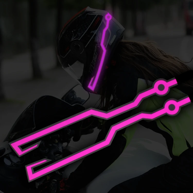 
security bicycle riding el light helmet tape el safety helmet 