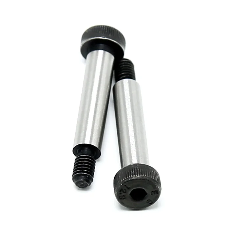 Special Stripper black Hexagon half thread socket head steel shoulder bolt