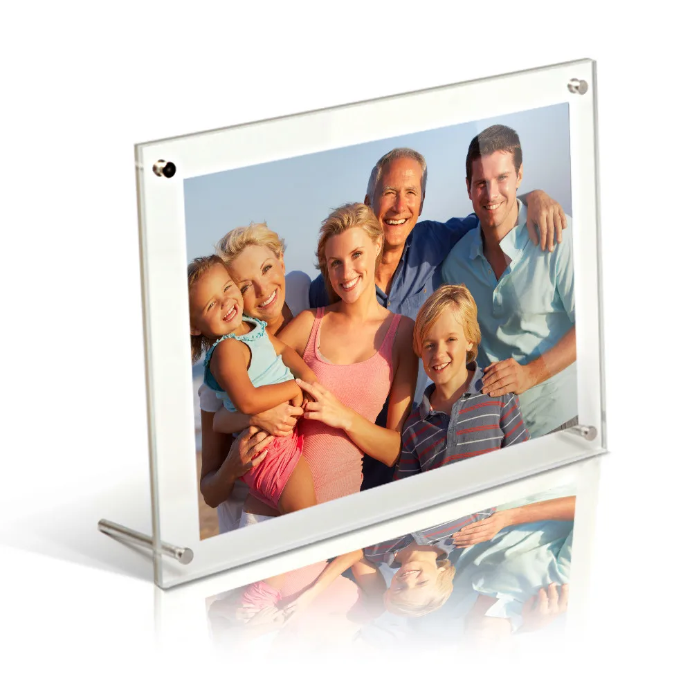 Modern Perspex Photo Frame Acrylic Floating Picture Frame Wholesale