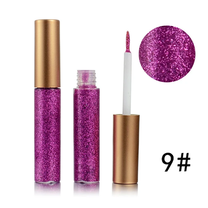 
Liquid glitter eye liner waterproof gel eyeliner custom logo eyeliner liquid glitter eyeliner private label 