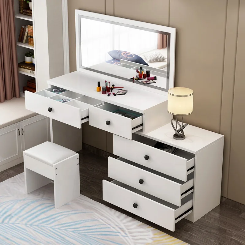 Stylish Wooden Furniture Dressing Table Furniture With Mirror