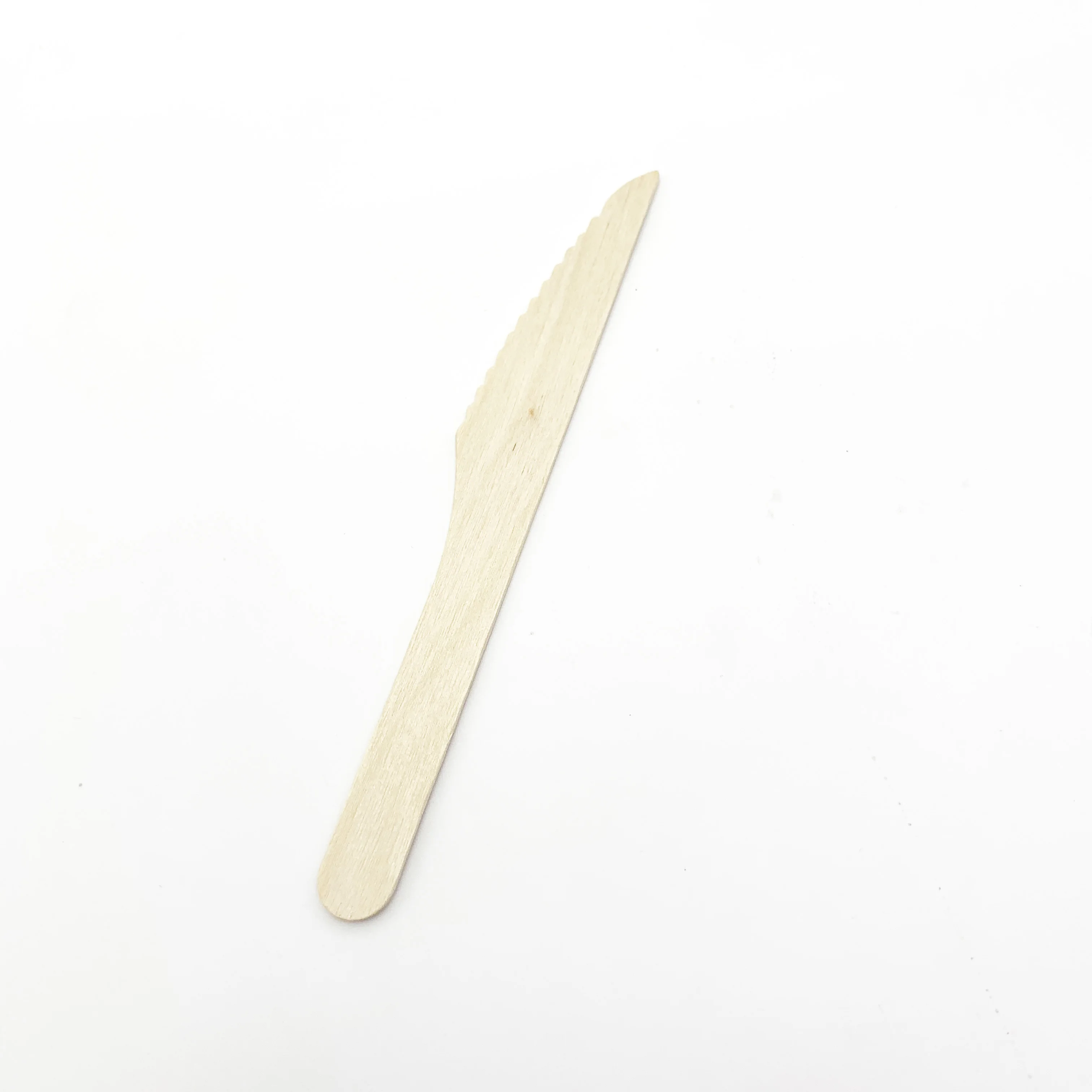 Custom Printed High Quality  Utensils 140mm 160mm Birch Disposable Spoon Fork Knife Set Wooden Cutlery