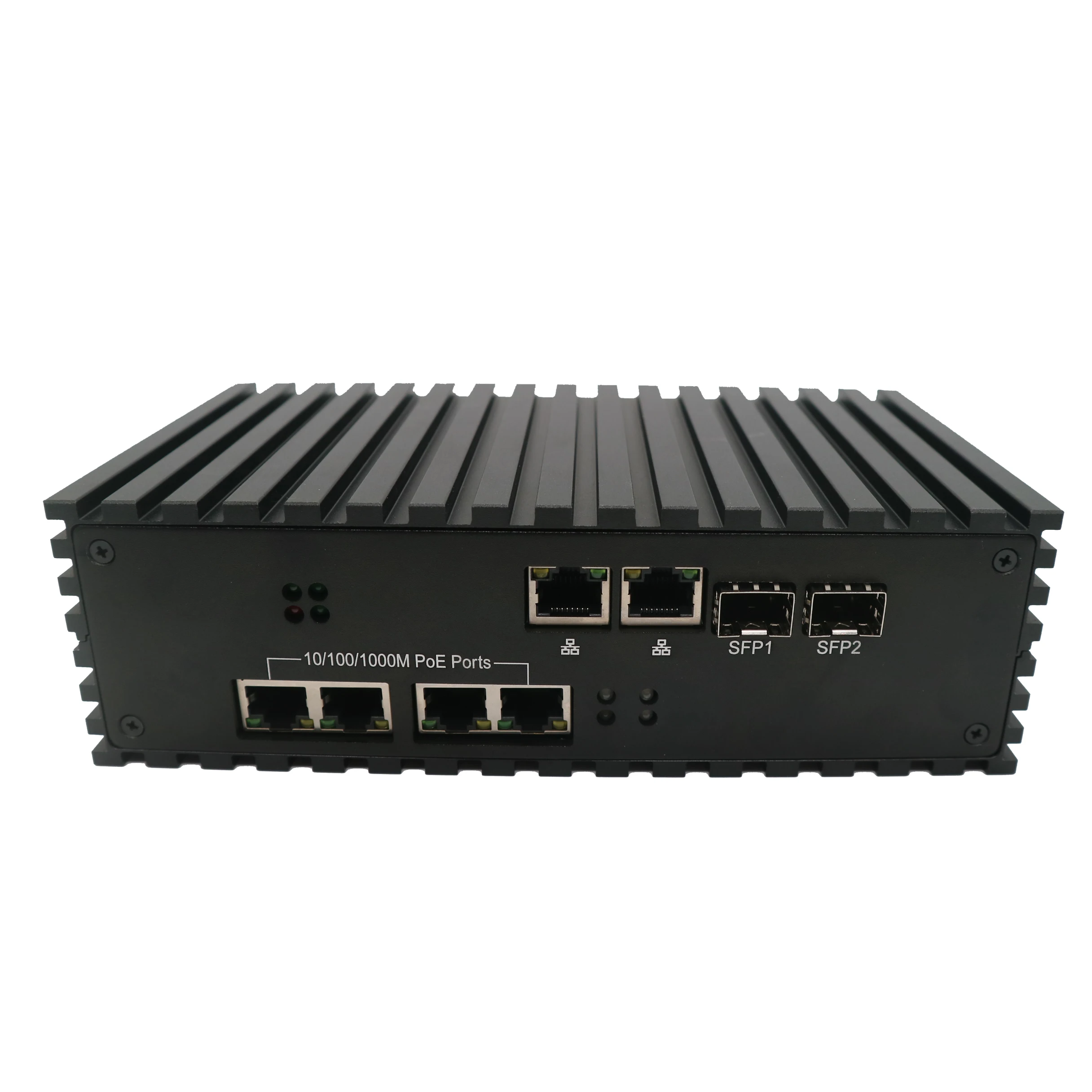 24V 48V poe dual sfp sff desktop mini pc pfsense small form factor pluggable computer