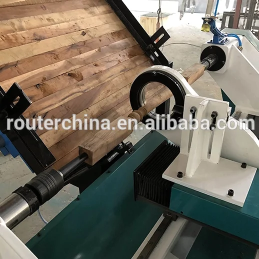 Автоматический токарный станок по дереву March Expo Premium OEM, автоматическая подача TJ1530 с одной осью и двумя лезвиями